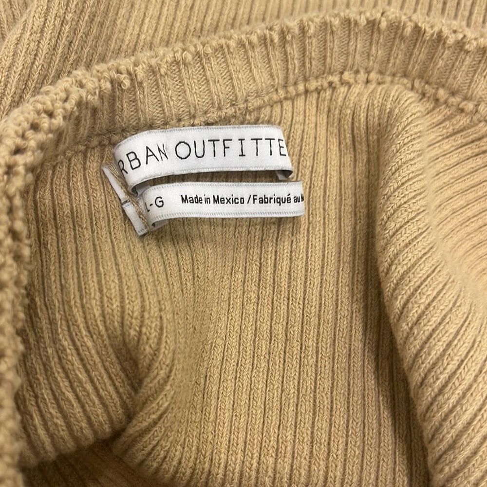 UO Ribbed One-Shoulder Tank Top - Picture 5 of 5